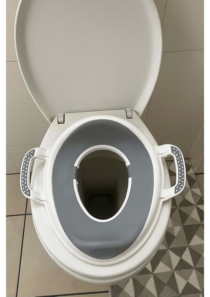 El Destekli Çocuk Klozet Adaptörü, Renkli Tuvalet Eğitimi Lazımlık Aparatı fiyatları