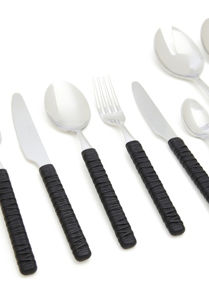 Ratan Siyah 74 Parça Çatal Bıçak Kaşık Seti fiyatları