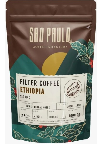 Ethıopıa Fılter Coffee 1000 Gram