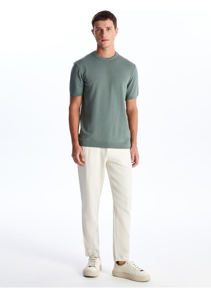 Yeni Sezon Bisiklet Yaka Kısa Kollu Erkek Triko Kazak modelleri