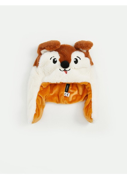 Yeni Sezon Hayvan Figürlü Pelüş Erkek Çocuk Kar Şapkası