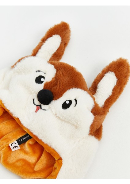 Yeni Sezon Hayvan Figürlü Pelüş Erkek Çocuk Kar Şapkası modelleri