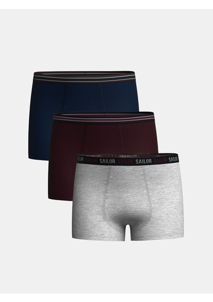 Yeni Sezon Baskılı Erkek Çocuk Boxer 3'lü