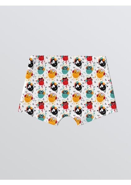Yeni Sezon Baskılı Erkek Çocuk Boxer 3'lü indirimleri