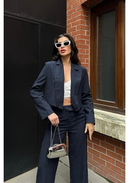 Renata Çizgili Pantolon Takım 9568-24 indirimleri