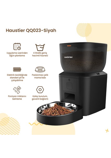 BF01 Akıllı Wifi Uygulamalı Otomatik Kedi Tuvaleti, Akıllı Mama Kabı, Kedi Su Sebili 3'lü Set fırsatları