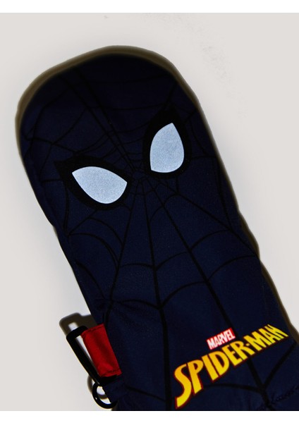 Yeni Sezon Spider-Man Baskılı Erkek Çocuk Kar Eldiveni indirimleri