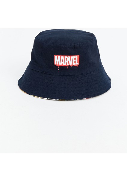 Yeni Sezon Iron Man Baskılı Erkek Çocuk Bucket Şapka modelleri