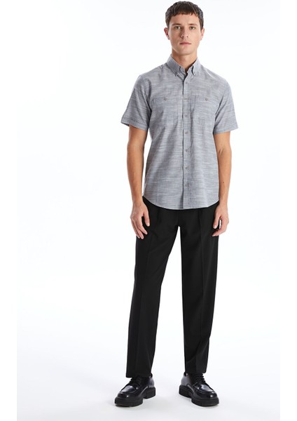 Yeni Sezon Regular Fit Kısa Kollu Erkek Gömlek modelleri