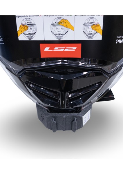 Ls 2 Advant X Kask Için Aksiyon Kamerası Kask Çene Bağlantı Aparatı Chin Mount indirimleri