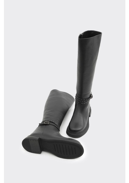 Hakiki Deri Tokalı Kadın Çizme fırsatları