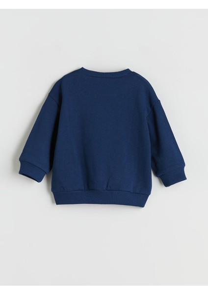 Yeni Sezon Bisiklet Yaka Baskılı Erkek Çocuk Sweatshirt fiyatları