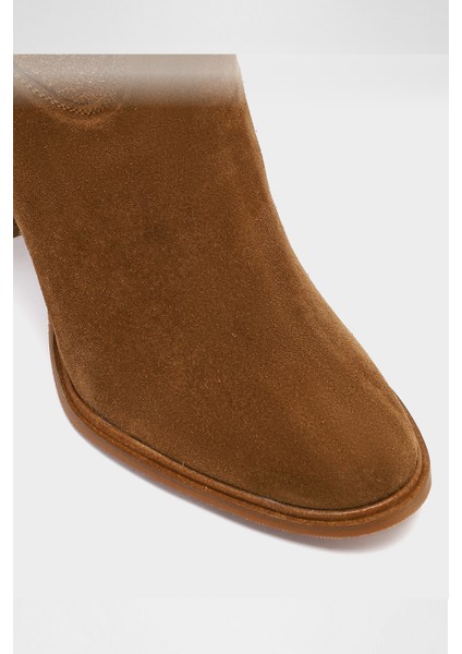 Nagoya-Tr Çizme Topuklu Çizme - Naturel indirimleri