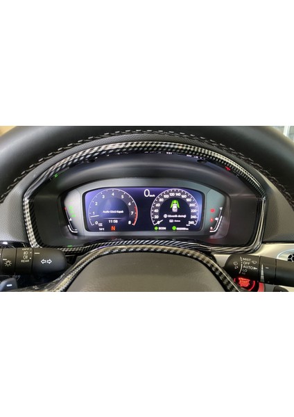 Honda Civic Fe1 Karbon Gösterge Kaplama