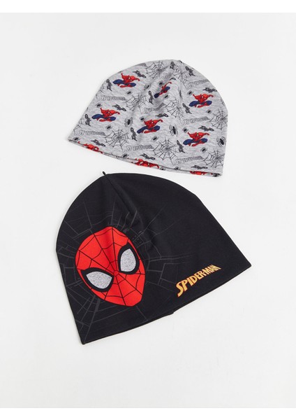 Yeni Sezon Spider-Man Baskılı Erkek Çocuk Bere 2'li fiyatları
