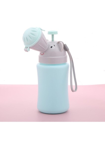 Taşınabilir Mavi Çocuk Bebek Lazımlık, Pratik ve Konforlu Tuvalet Şişesi