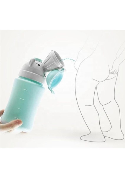 Taşınabilir Mavi Çocuk Bebek Lazımlık, Pratik ve Konforlu Tuvalet Şişesi fiyatları