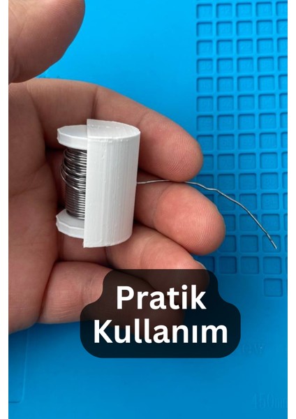 Lehim Teli 0.75MM (Orta Kalın) 60/40 (Kaliteli) – 5 Metre (Mekanizmalı Makara Dahil)