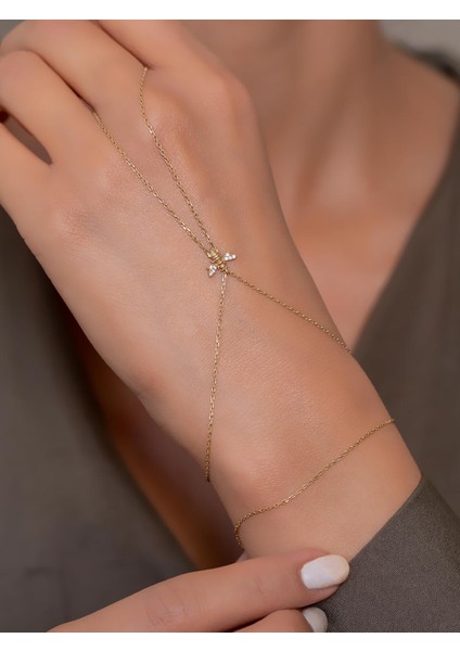 14 Ayar Altın Arı Şahmeran