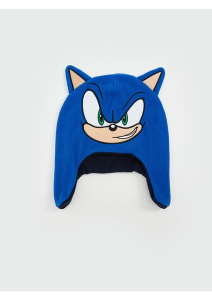 Yeni Sezon Sonic Baskılı Erkek Çocuk Kar Şapkası