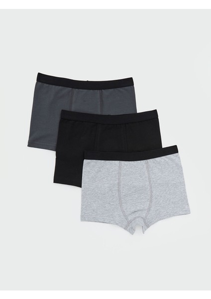Yeni Sezon Basic Erkek Çocuk Boxer 3'lü