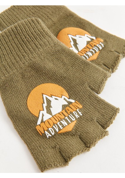 Yeni Sezon Baskılı Erkek Çocuk Triko Eldiven 2'li modelleri