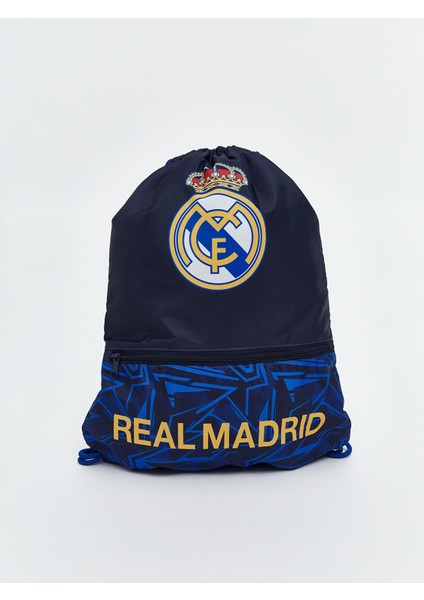 Yeni Sezon Real Madrid Baskılı Erkek Çocuk Ipli Sırt Çantası