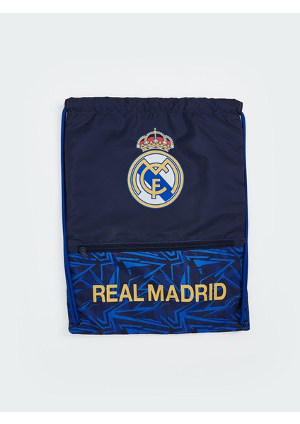 Yeni Sezon Real Madrid Baskılı Erkek Çocuk Ipli Sırt Çantası modelleri