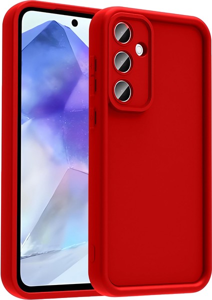 Samsung Galaxy A26 Uyumlu Kamera Korumalı Parlak Stil Tasarım Kapak