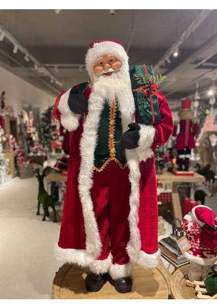 Kırmızı Xl Noel Baba 155CM