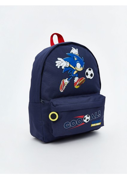 Yeni Sezon Sonic Baskılı Erkek Çocuk Okul Çantası