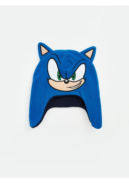 Yeni Sezon Sonic Baskılı Erkek Çocuk Kar Şapkası
