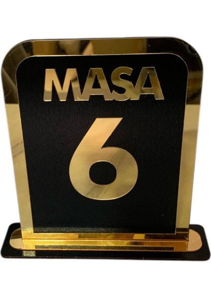 5'li Ahşap Masa Numaralığı Lokanta, Kafe, Restoran, Çay Bahçesi Vb. Için Masa Numaralığı modelleri