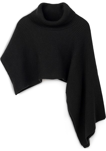 Balıkçı yaka asimetrik triko IW6240050281001