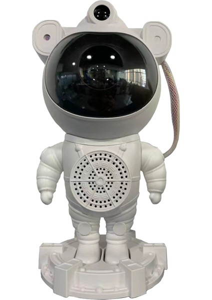 Renkli Uzay Temalı Bluetooth Hoparlör ve Tavan Projektörü, Gece Lambası