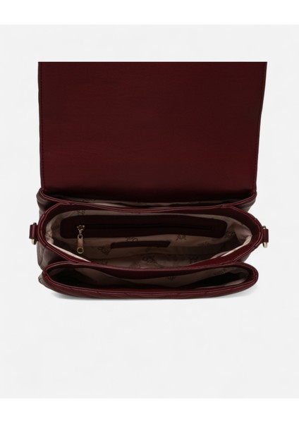 Kadın Bordo Omuz Çantası modelleri