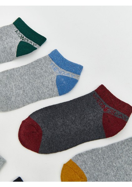 Yeni Sezon Erkek Çocuk Patik Çorap 7'li fiyatları