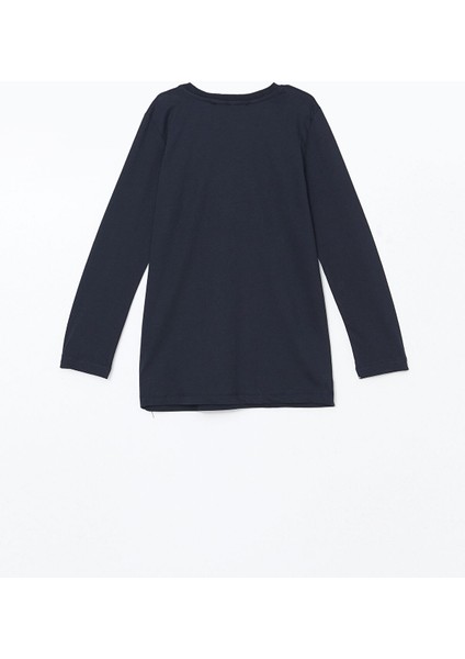 Yeni Sezon Bisiklet Yaka Erkek Çocuk Pijama Takımı modelleri