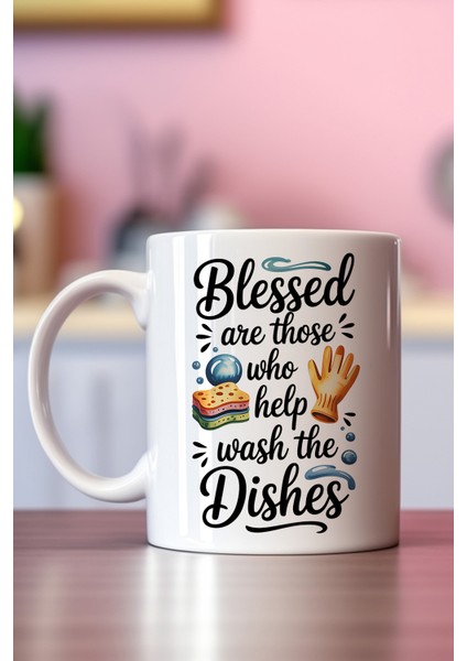 Blessed Are Those Who Baskılı Hediyelik Kupa Bardak