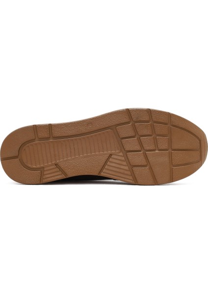 Kadın Vizon Bağcıklı Dolgu Topuklu Deri Sneaker 25AFD412714 fırsatları