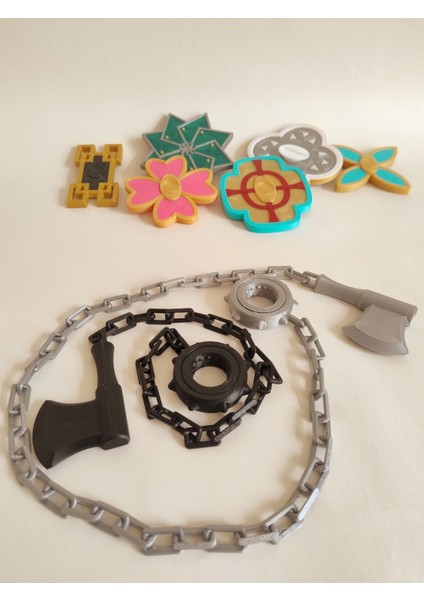 Demon Slayer Gyomei Himejima Chain Fidget Spinner Stres Çarkı fiyatları