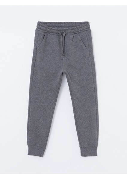Yeni Sezon Beli Lastikli Erkek Çocuk Kalın Jogger Eşofman Altı