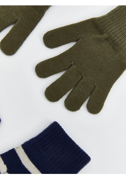 Yeni Sezon Erkek Çocuk Triko Eldiven 3'lü modelleri