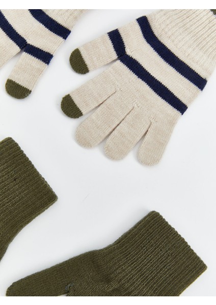 Yeni Sezon Erkek Çocuk Triko Eldiven 3'lü fırsatları