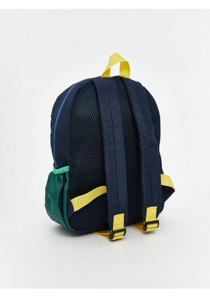 Yeni Sezon Renk Bloklu Erkek Çocuk Okul Çantası modelleri