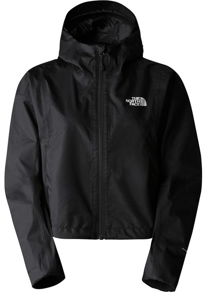 Cropped Quest Kadın Siyah Outdoor Yağmurluk NF0A55EPJK31