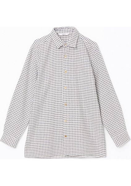 Yeni Sezon Rahat Kalıp Uzun Kollu Ekose Erkek Oduncu Gömlek indirimleri