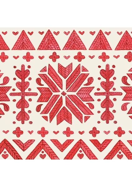 Fair Isle Cocktail Napkins Pack Of 20