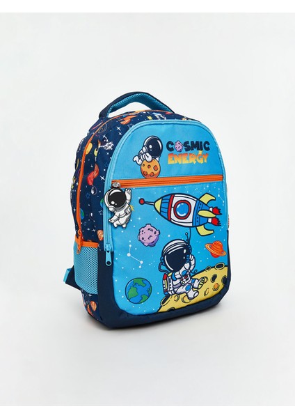 Yeni Sezon Uzay Baskılı Erkek Çocuk Sırt Çantası
