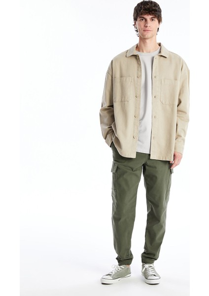 Yeni Sezon Slim Fit Erkek Kargo Pantolon